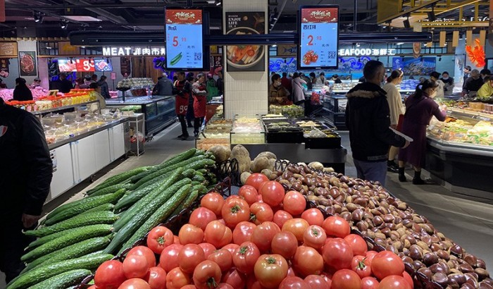 熱烈慶祝中科芯聯(lián)電子價(jià)簽平板項(xiàng)目首登無錫某知名大型連鎖商超